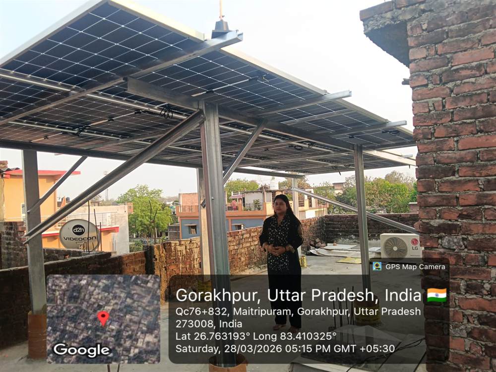 Live solar project installation 7